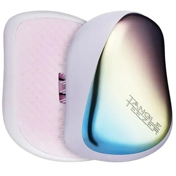 Pearlescent Matte Chrome Compact Styler - Profesionálna kefa na vlasy